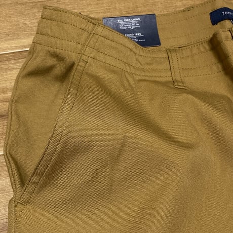 USAモデル TOMMY HILFIGER トミーヒルフィガー CHINO ストレッチ チノパン ブロンズ (R4F-14)