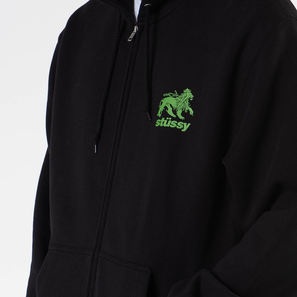 Stussy USA ステューシー ラスタライオン ZIP スウェット ジップ