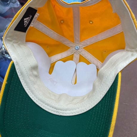 Adidas アディダス NBA インディアナ ペイサーズ Pacers  ストラップバックキャップ ゴールド