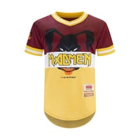 USA限定 ブラックキーズ BlackKeys ベースボールシャツ Vネック マッドマン MADMEN アメコミ USA