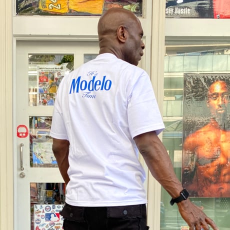 LA発 It's Modelo Time アンダーグラウンド グラフィック ヘビーウェイト TシャツLA発 (GTS72)