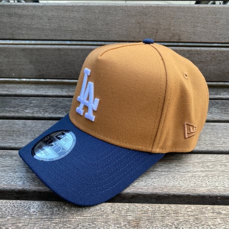 海外限定 Newera ニューエラ 9Forty Aフレーム LA Dodgers ドジャース キャップ 50th Anniv (940-109)