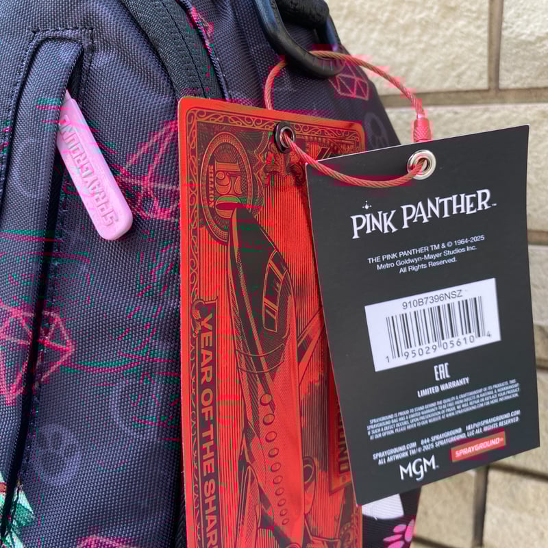 sprayground ピンクパンサー リュック 限定【Sprayground】ピンクパンサーペインティングBackpack
