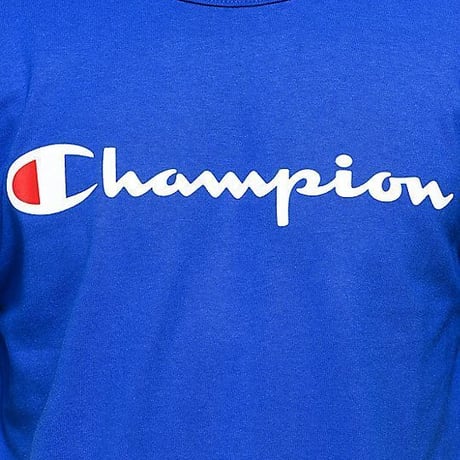 USA限定 リバースウィーブ仕様 Champion チャンピオン HERITAGE 半袖 Tシャツ 青
