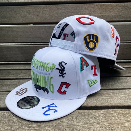 USA限定 9FIFTY ニューエラ MLB カクタスリーグ Cactus 総柄 スナップバックキャップ Spring Training (950-196)