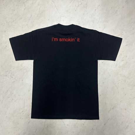 LA発 I'm Smokin' It ドナルド Weed グラフィック 半袖 Tシャツ 黒 (GTS150)