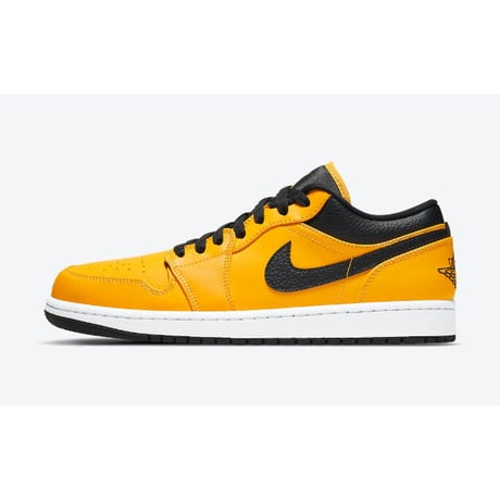 NIKE ナイキ AIR JORDAN1 LOW エアジョーダン1 ローカット 黒 黄色 ユニバーシティゴールド