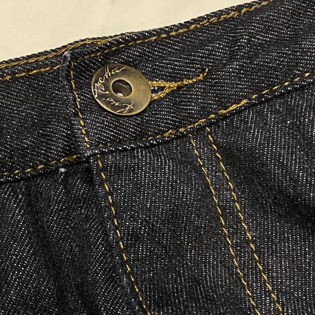 老舗LAブランド KnoBetta 999 ノーベター 太め バギースタイル カーゴデニム RAW BLACK (JNS24)