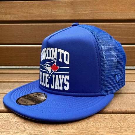 海外限定 ニューエラ LogoTrucker 9Fifty トロント ブルージェイズ BlueJays トラッカーキャップ MLB