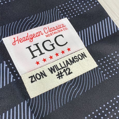 USA限定 Headgear Classics 復刻 ザイオン ウィリアムソン ZION ハイスクール ジャージー (HGC1)