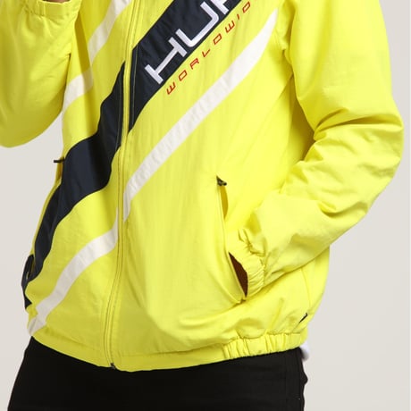 HUF ハフ TRUCK JACKET トラック ジャケット 蛍光イエロー 黄色 ウィンドブレーカー