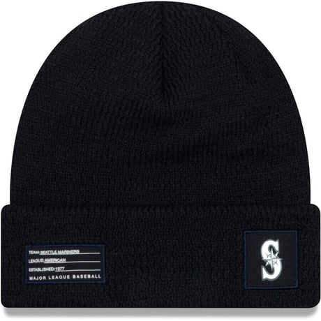 NEWERA ニューエラ MLB ニット帽 Seattle シアトル Mariners マリナーズ 紺