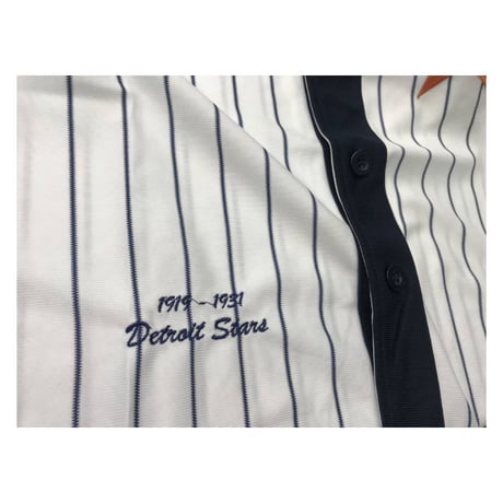 NEGRO LEAGUE デトロイト スターズ Stars 公式 BBシャツ ユニフォーム #23ピンストライプ