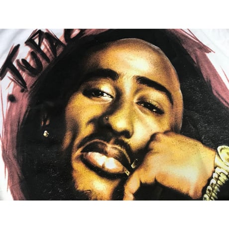 USA限定 FTW 2パック TUPAC グラフィック Tシャツ Champion 白 ブラックパンサー HIPHOP
