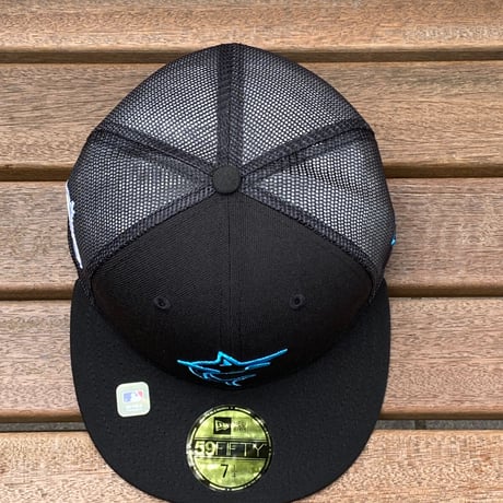 限定 NEWERA ニューエラ 59FIFTY スプリングトレーニング メッシュキャップ  Marlins マーリンズ