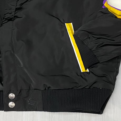 NBA公式 JHデザイン LA Lakers ロサンゼルス レイカーズ 3Way リバーシブル スタジャン