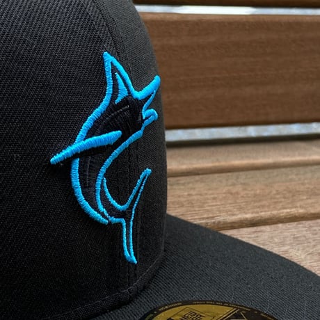 限定 NEWERA ニューエラ 59FIFTY スプリングトレーニング メッシュキャップ  Marlins マーリンズ