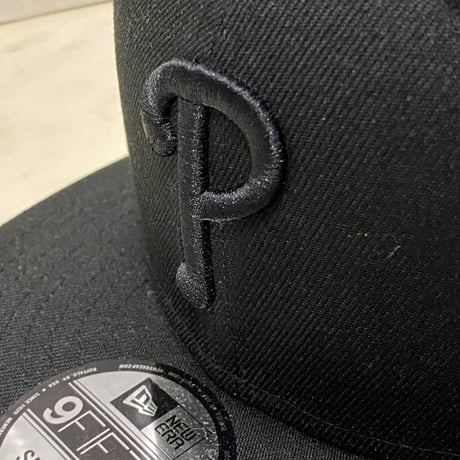 9FIFTY ニューエラ Newera フィラデルフィア フィリーズ PHI Phillies スーパーブラック スナップバックキャップ BOB (950-163)