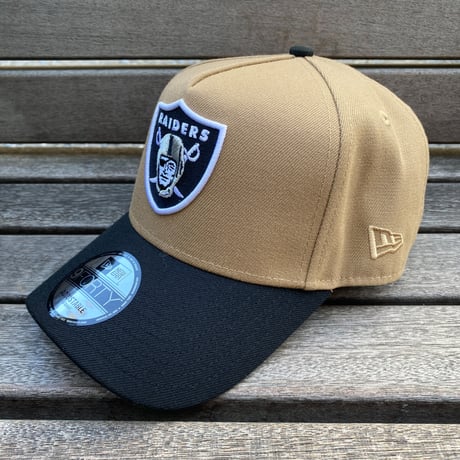 海外限定 Newera ニューエラ NFL 9Forty Aフレーム LV Raiders レイダース 50th Anniv キャップ (940-103)
