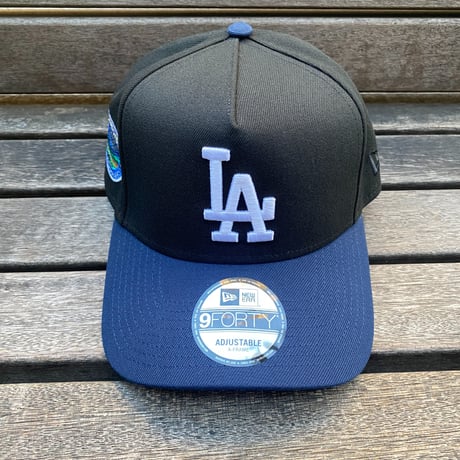 海外限定 Newera ニューエラ 9Forty Aフレーム LA Dodgers ドジャース キャップ 50th Anniv (940-262)