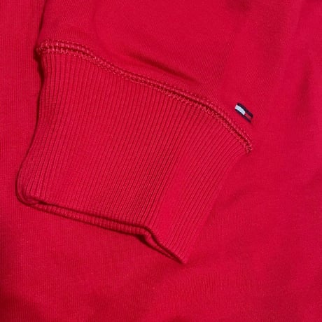 TOMMY HILFIGER USA トミーヒルフィガー Essentials Icon スウェット トレーナー FireRed