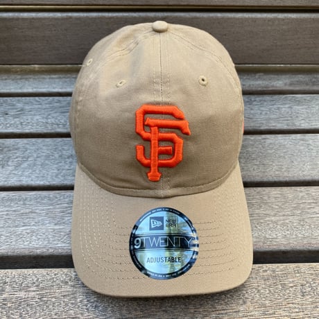 9Twenty ニューエラ MLB サンフランシスコ ジャイアンツ Giants ストラップバックキャップ KHAKI