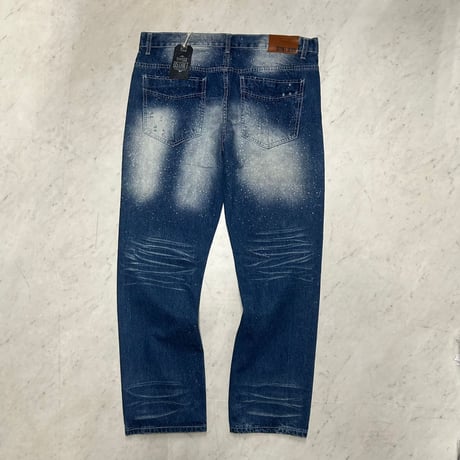 唯一無二の魅力を放つ 米国ブランド DSTRKT DENIM ディストリクトデニム パッチワーク ペイント デニム (JNS81)
