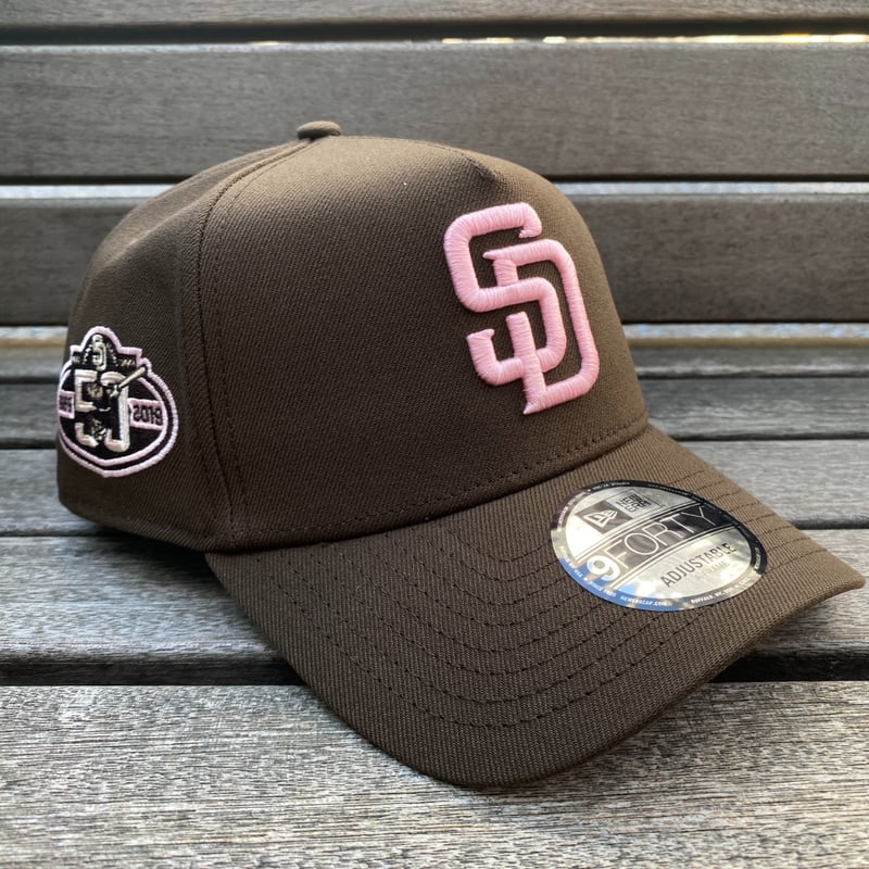 海外限定 Newera ニューエラ 9Forty Aフレーム SD Padres