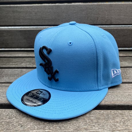 USA仕様 9FIFTY ニューエラ MLB シカゴ ホワイトソックス Whitesox スナップバックキャップ Essentials Sky Blue (950-206)
