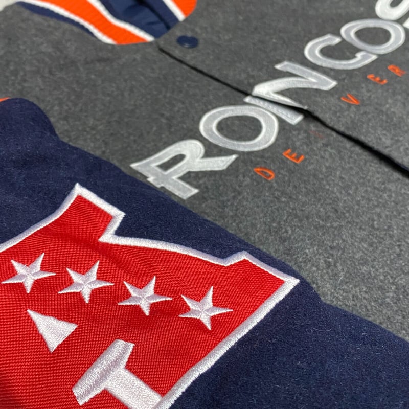 90s NIKE デンバーブロンコス リバーシブル スタジャン NFL 90s NIKE デンバーブロンコス リバーシブル スタジャン NFL