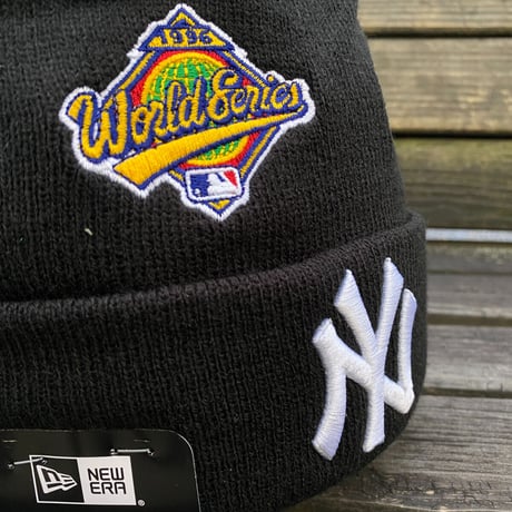 USA限定 NEWERA ニューエラ MLB ワールドシリーズ ニットキャップ NY ヤンキース Yankees