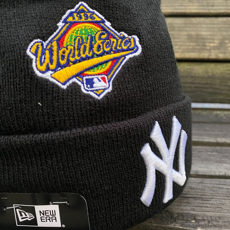 USA限定 NEWERA ニューエラ MLB ワールドシリーズ ニットキャップ NY