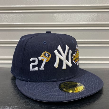 限定モデル 59FIFTY ニューエラ Newera ゴールドリングス NY Yankees ヤンキース MLB (19-4)