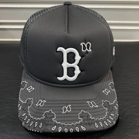 USAモデル Newera ニューエラ 9Forty トラッカーキャップ MLB ボストン レッドソックス