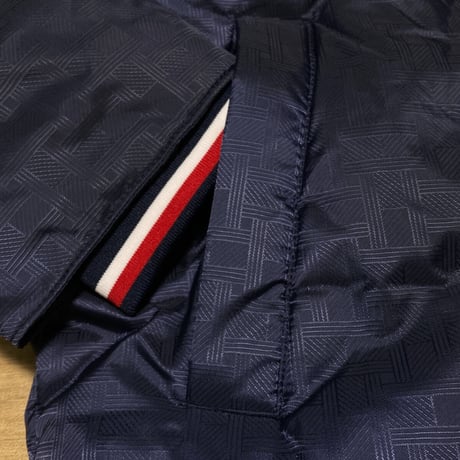 TOMMY HILFIGER USA トミーヒルフィガー MONOGRAM モノグラム パフジャケット (R4F-15)