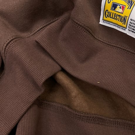 USA限定 Mitchell&Ness USA サンディエゴ パドレス Team Origins プルオーバー パーカー PADRES