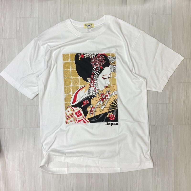 KANEKO ISAO - 紫斜め格子花柄Tシャツ KANEKO ISAO / 花&格子柄Tシャツ パープル T-25-02-23-017-EL-TO