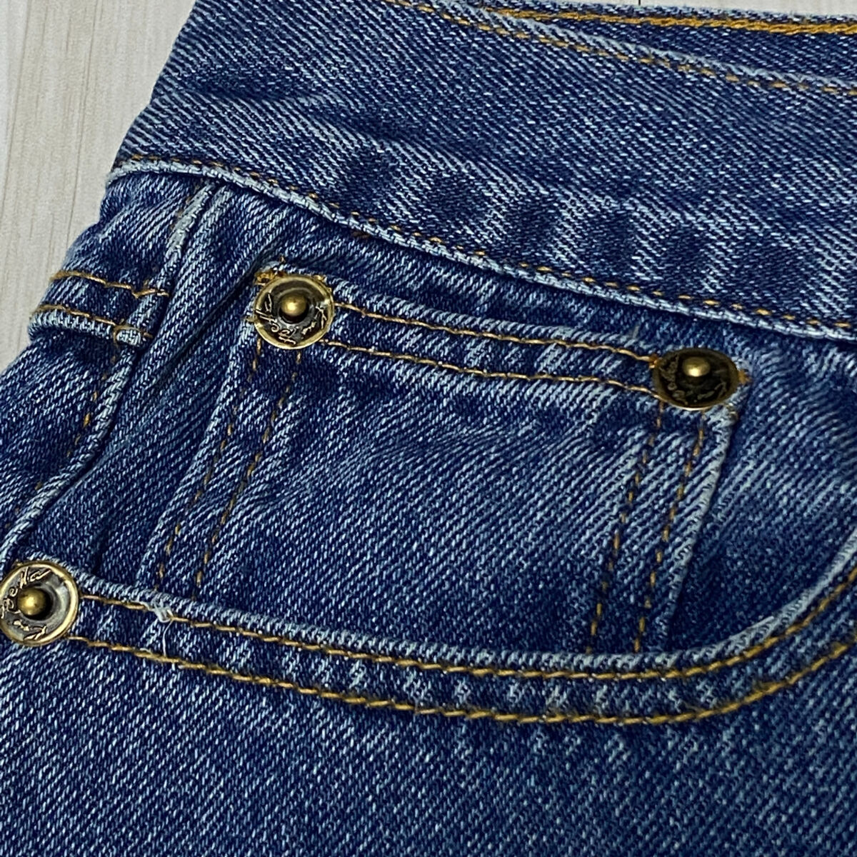 老舗LAブランド KnoBetta ノーベター ウォッシュブルー デニム 老舗LAブランド KnoBetta ノーベター ウォッシュブルー デニム