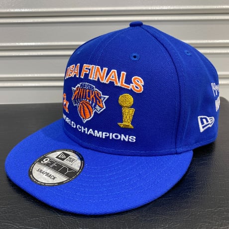 USA限定 Newera ニューエラ NBA ファイナルズ チャンピオン 9FIFTY ニューヨーク ニックス
