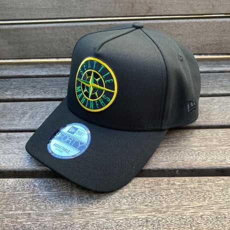 海外限定 Newera ニューエラ 9Forty Aフレーム Mariners シアトル マリナーズ 40th Anniv. キャップ (940-28)