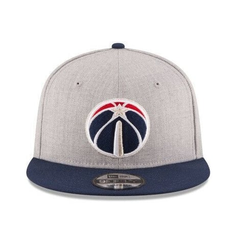Newera ニューエラ NBA ワシントン Wizards ウィザーズ 2トーン スナップバック キャップ バスケ 9FIFTY サイズ調節可