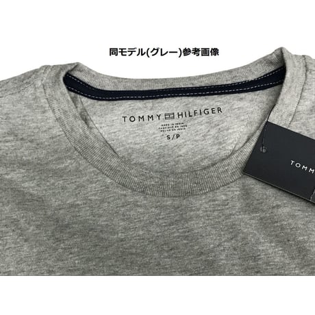 TommyHilfiger トミーヒルフィガー  長袖 Tシャツ ロンT ネイビー 紺 ロゴ テープ袖 ロングスリーブ