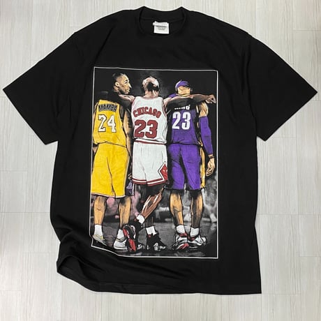 LA発 LEGENDARY アンダーグラウンド グラフィック ヘビーウェイト Tシャツ 黒 MANBA (GTS76)