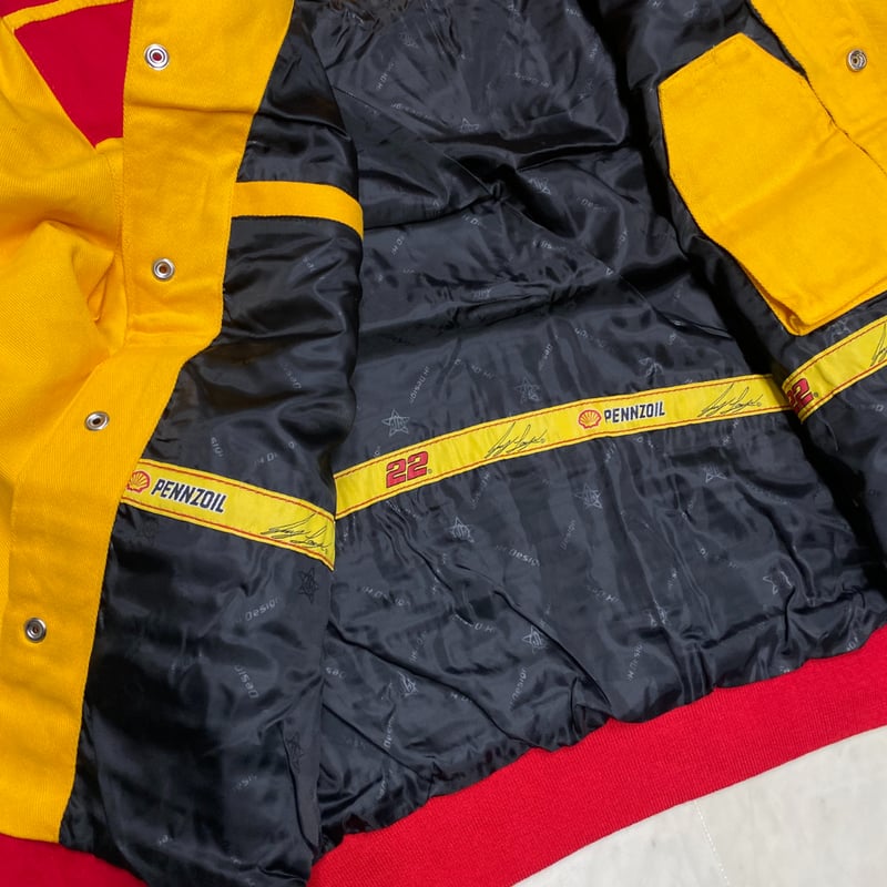 NASCAR ナスカー JHデザイン Shell Pennzoil シェル レーシングジャケッ
