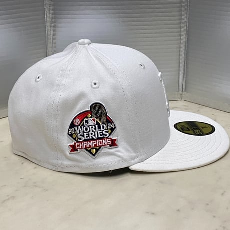 海外限定 59FIFTY ニューエラ LA 2024ワールドシリーズ優勝記念 キャップ LA Dodgers ドジャース (15-48)