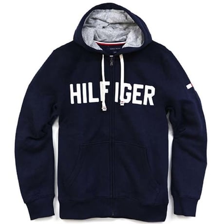 プレミアムモデル 日本未発売 トミーヒルフィガー TOMMY HILFIGER ジップアップ 肉厚 パーカー