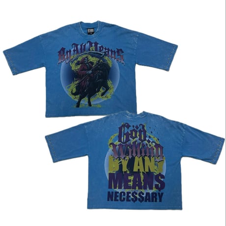 米国発 Stray ストレイ Ｗide & Crop 3/4 Sleeve Tee オーバーサイズ クロップドTシャツ 7分袖 (CropT14)