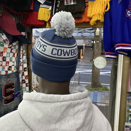 NEWERA USA ニューエラ NFL ダラス カウボーイズ COWBOYS ポンポン ニット帽 YOUTH