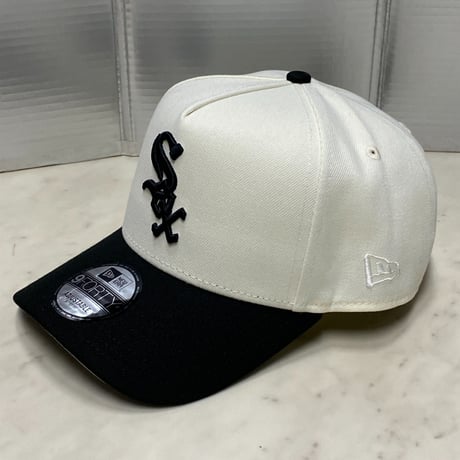 海外限定 Newera ニューエラ 9Forty A-Frame Aフレーム Whitesox ホワイトソックス 1991 コミスキーパーク (940-101)