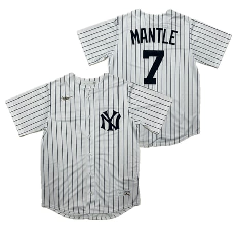 NIKE ナイキ NY Yankees ヤンキース ミッキーマントル MLB クーパーズタウンジャージ Home (MLBJ10)